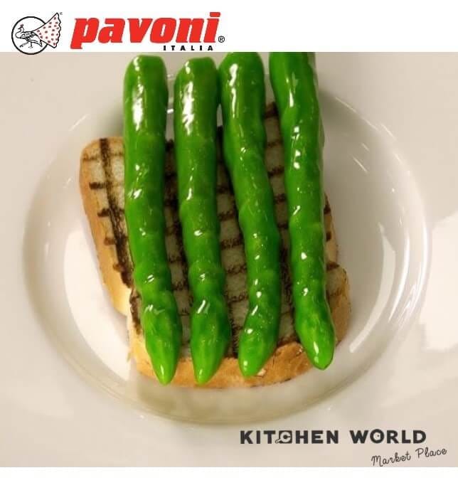 พิมพ์อบซิลิโคนรูปหน่อไม้ฝรั่ง PAVONI BW2302-034 จำนวน 12 ชิ้น สีเทา_10